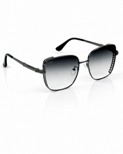 Tees – 2058 - 53 – Green – Metal - Sunglasses – Ladies