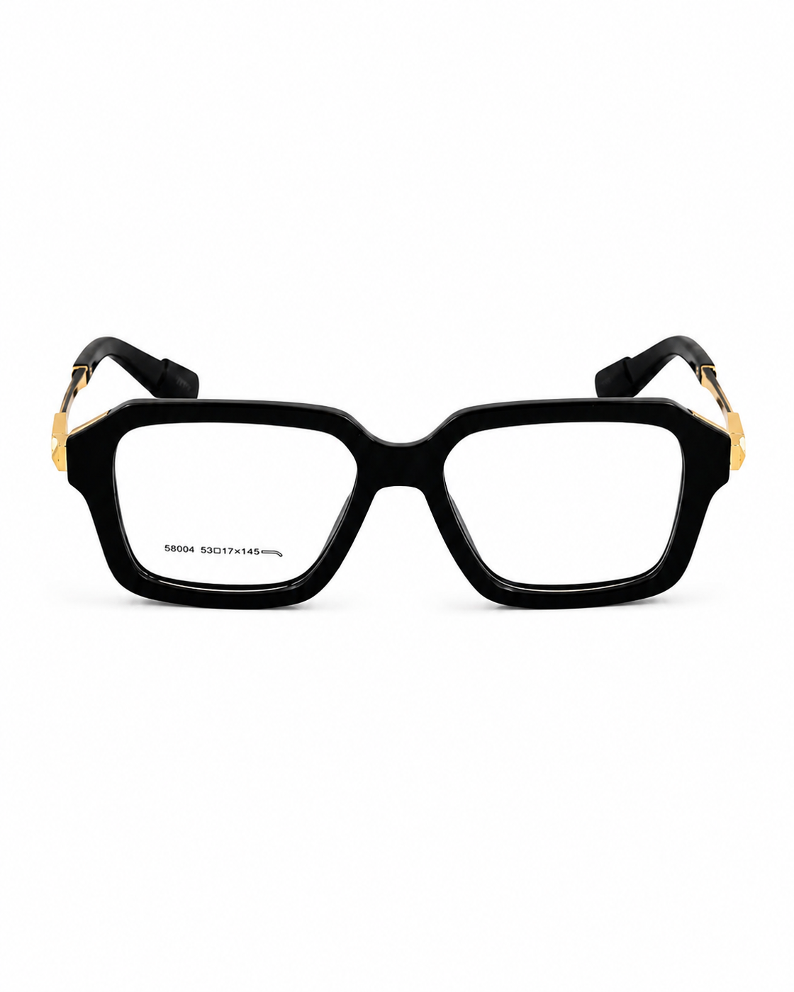 Moscot – 58004 - 53 – Golden Black – Metal - Acetate - Optics – Unisex