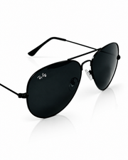Rayban – 3026 - 62 – Black – Metal - Sunglasses – Unisex