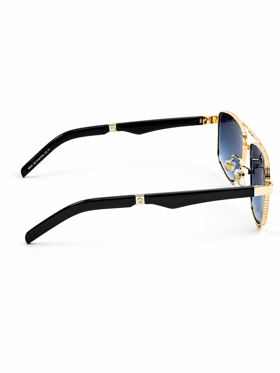Cartier – 2648 - 49 – Golden Black Gradient – Metal - Sunglasses – Unisex