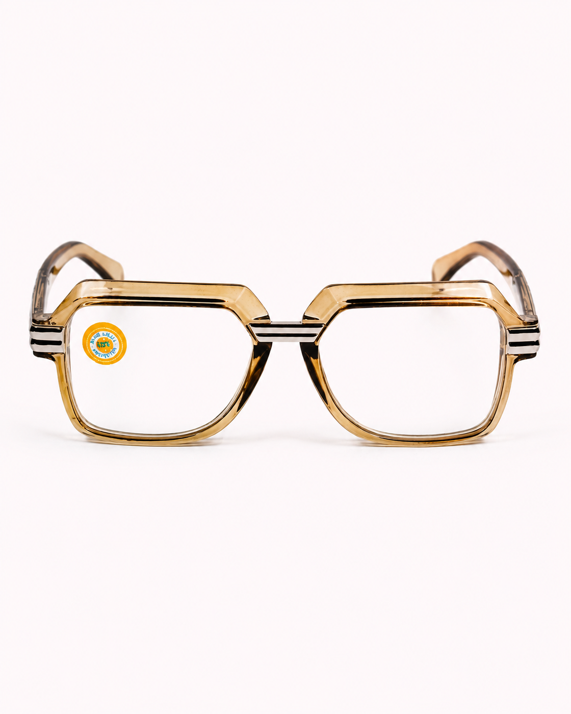 Cazal – 8610 - 57 – Mustard – Metal - Acetate - Metal - Optics – Unisex