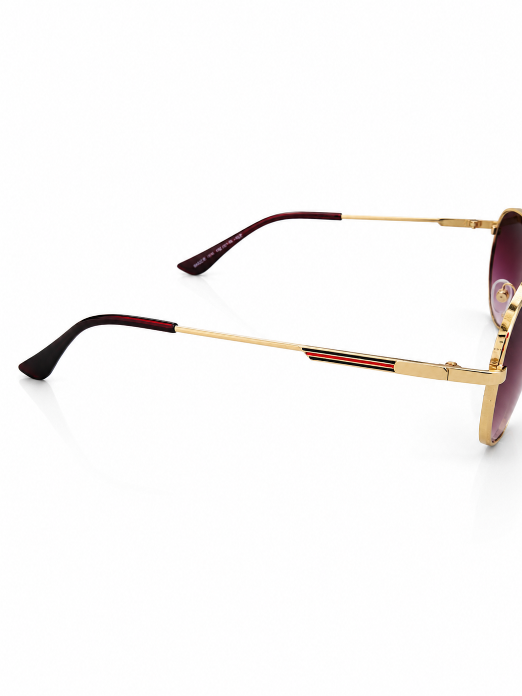 Gucci – 5577 - 56 – Golden Brown – Metal - Sunglasses – Unisex