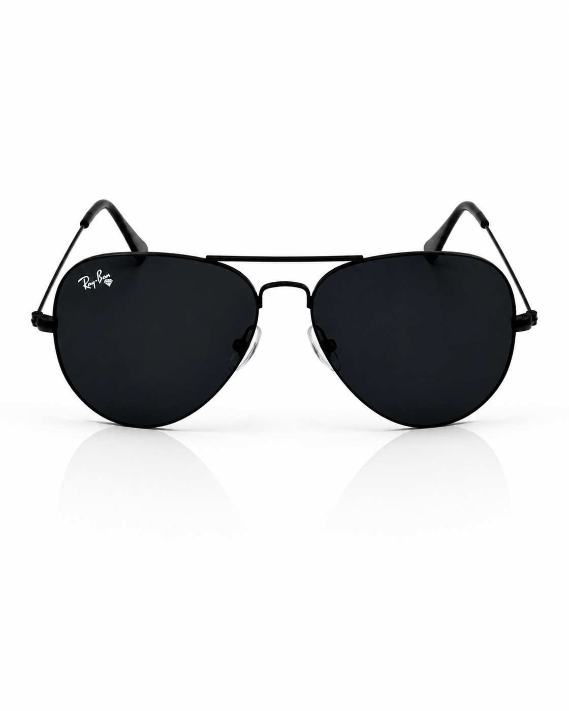Rayban – 3026 - 62 – Black – Metal - Sunglasses – Unisex