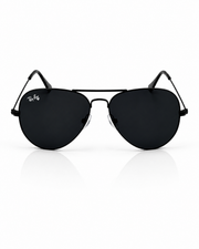 Rayban – 3026 - 62 – Black – Metal - Sunglasses – Unisex