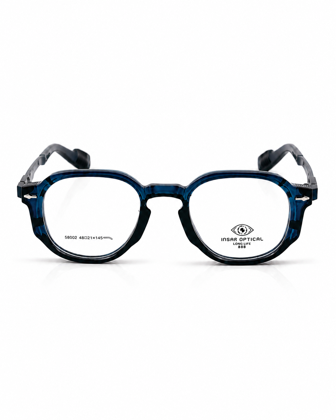 Moscot – 58002 - 48 – Blue – Metal - Acetate - Optics – Unisex