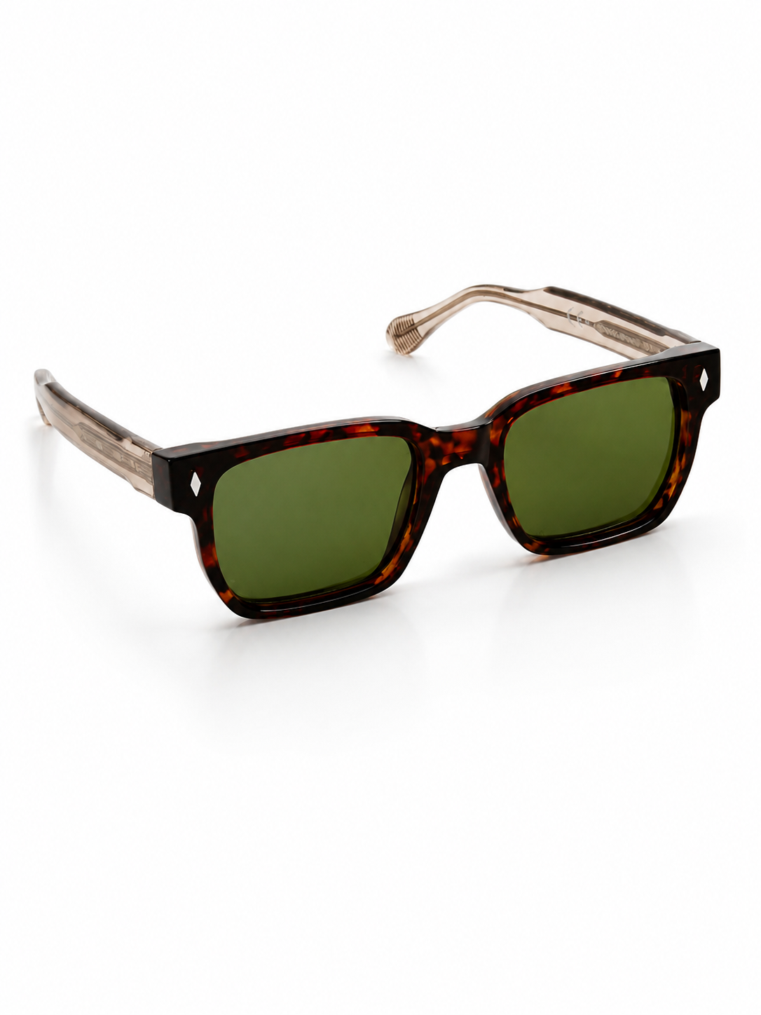 Moscot – 9873 - 52 – Tortoise Green – Acetate - Sunglasses – Unisex