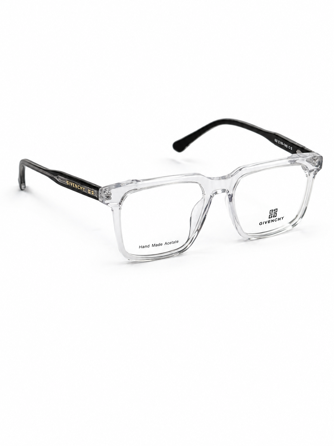 Givenchy – 5815 - 53 – Translucent Black – Acetate - Optics – Unisex - Premium