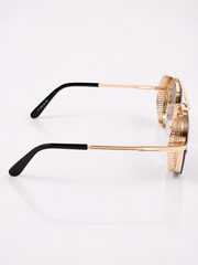 Dita – 77 - 48 – Golden Brown – Metal - Sunglasses – Unisex