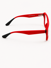 Moscot – 6011 - 54 – Red – Acetate - Optics – Unisex
