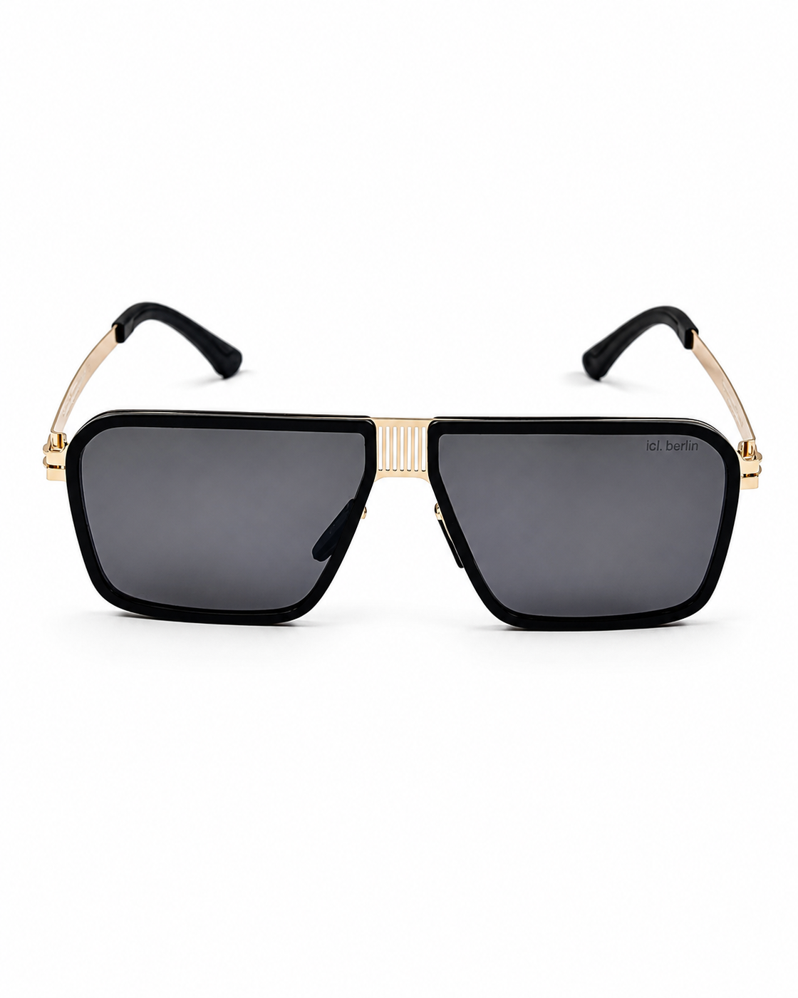 ici Berlin – 88329 - 55 – Golden Black – Metal - Sunglasses – Unisex