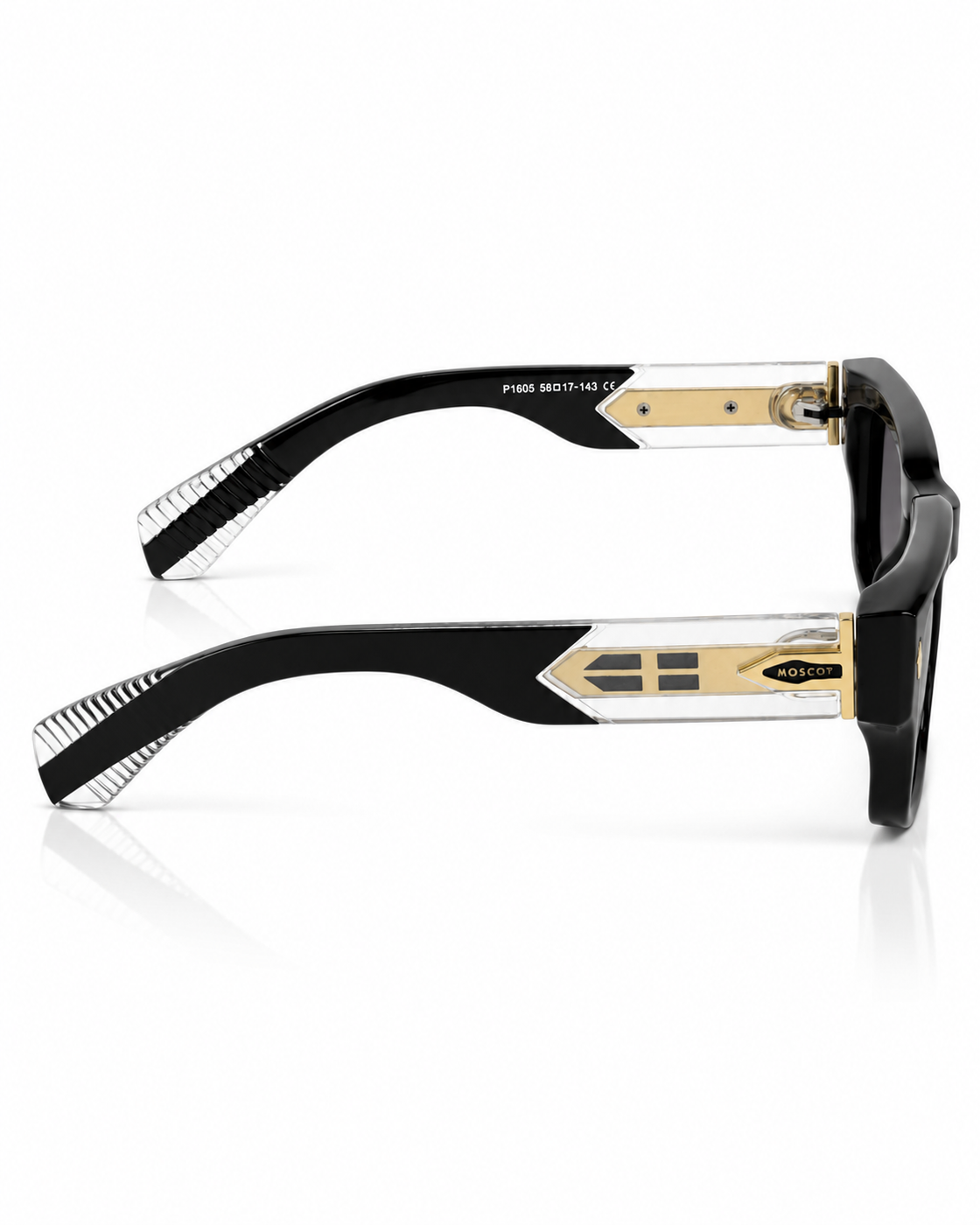 Moscot – 1605 – 56 - Black – Acetate – Sunglasses - Unisex