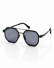 ici Berlin – 8022 - 56 – Black – Metal - Sunglasses – Unisex