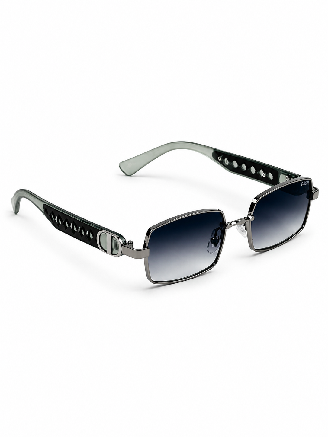Dior – 23575 - 55 – Grey – Metal - Sunglasses – Unisex