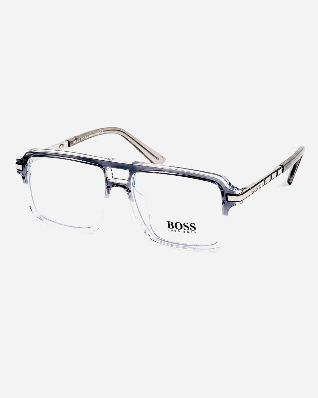 Boss – 60026 - 54 – Translucent Grey – Acetate - Metal - Optics – Unisex - Premium