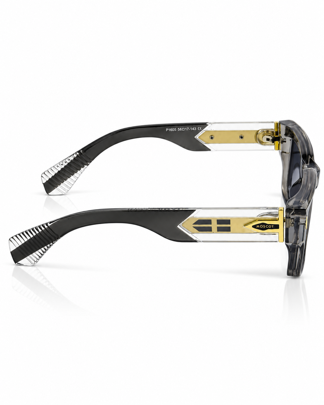 Moscot – 1605 – 56 - Grey – Acetate – Sunglasses - Unisex