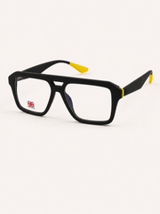 Moscot – 6011 - 54 – Black Yellow – Acetate - Optics – Unisex