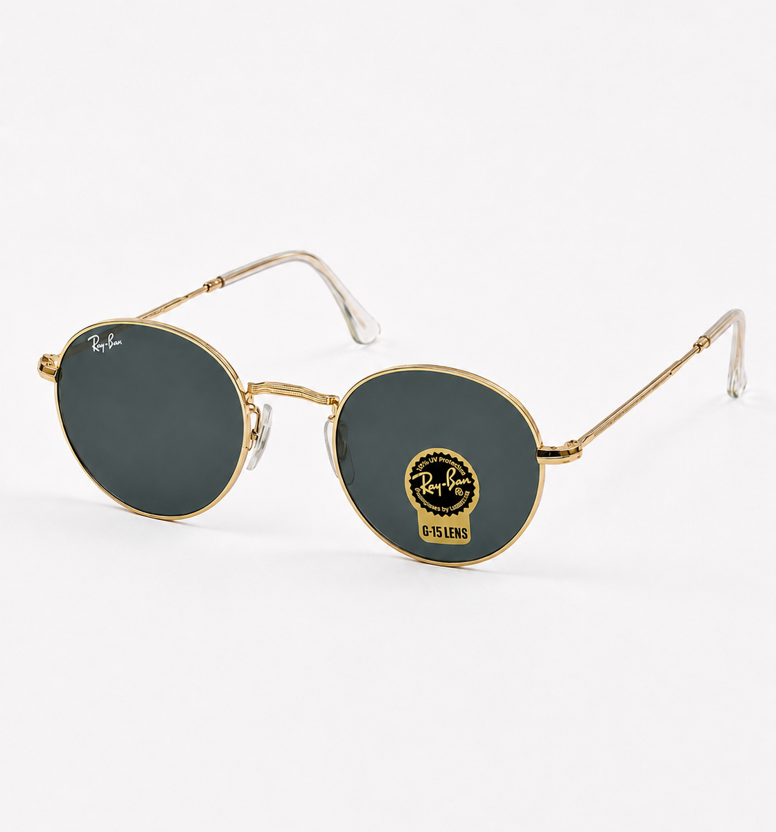 Rayban – 3772 - 50 – Golden Black – Metal - Sunglasses – Unisex