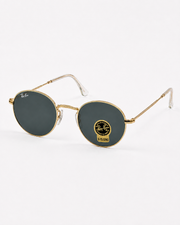 Rayban – 3772 - 50 – Golden Black – Metal - Sunglasses – Unisex