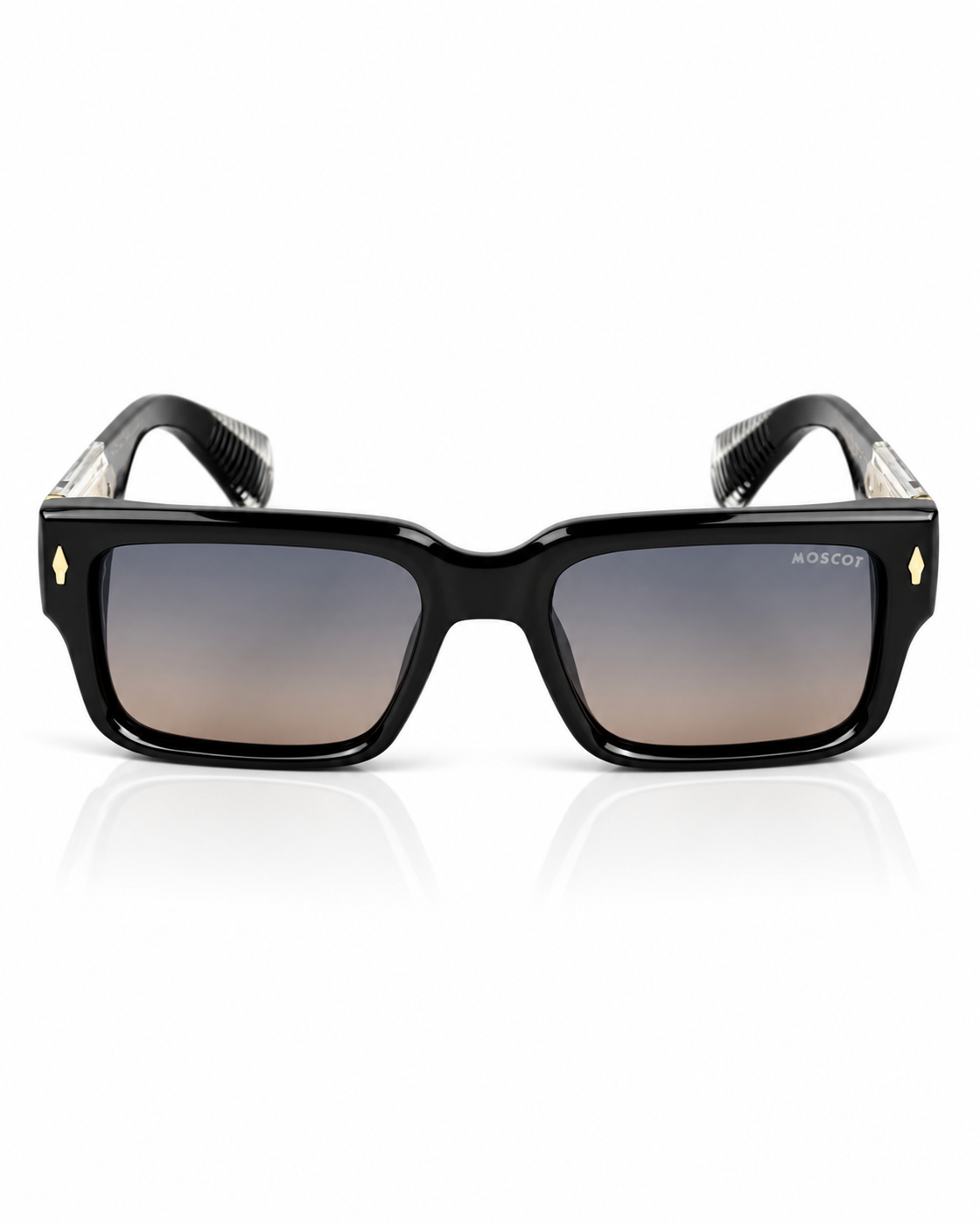 Moscot – 1605 – 56 - Black Multi – Acetate – Sunglasses - Unisex