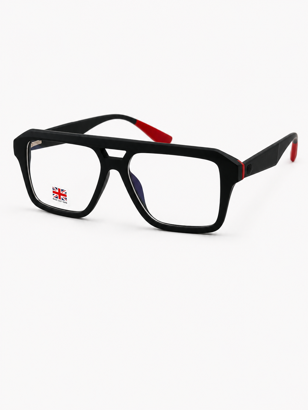 Moscot – 6011 - 54 – Black Red – Acetate - Optics – Unisex