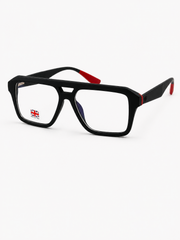 Moscot – 6011 - 54 – Black Red – Acetate - Optics – Unisex