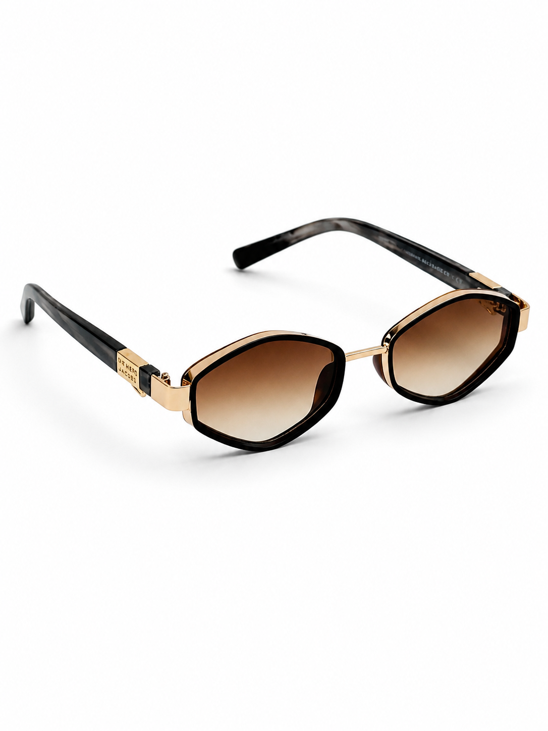Marc Jacobs – 23582 - 56 – Golden Brown – Acetate - Metal - Sunglasses – Unisex