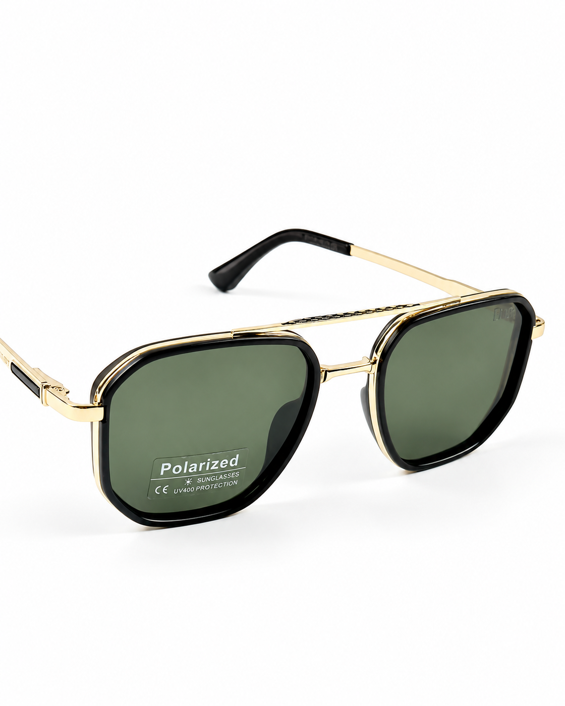 Dior – 58454 - 56 – Golden Green - Metal - Sunglasses – Unisex - Polarized