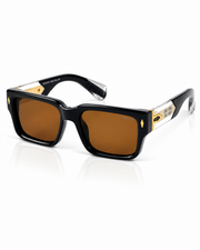 Moscot – 1605 – 56 - Black Brown – Acetate – Sunglasses - Unisex