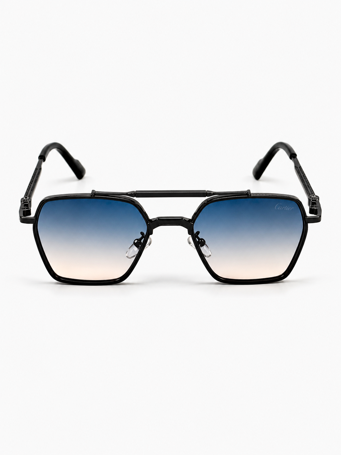 Cartier – 2742 - 55 – Grey Multi – Metal - Sunglasses – Unisex