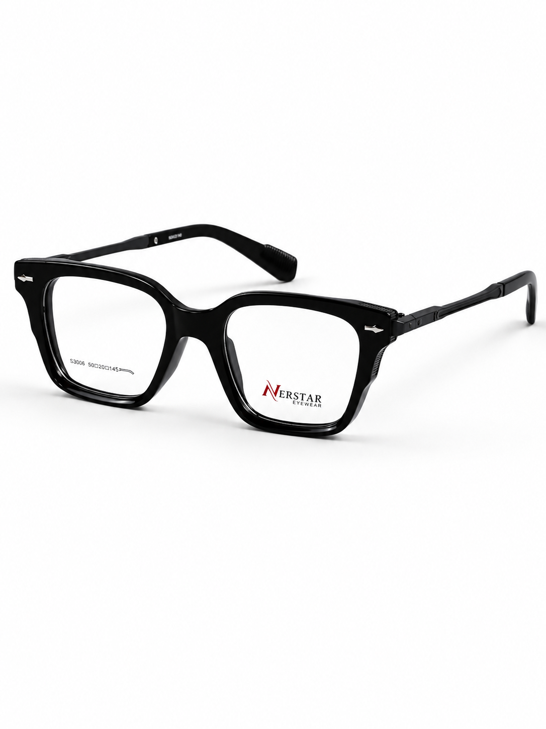 Moscot – 58006 - 50 – Black – Metal - Acetate - Optics – Unisex