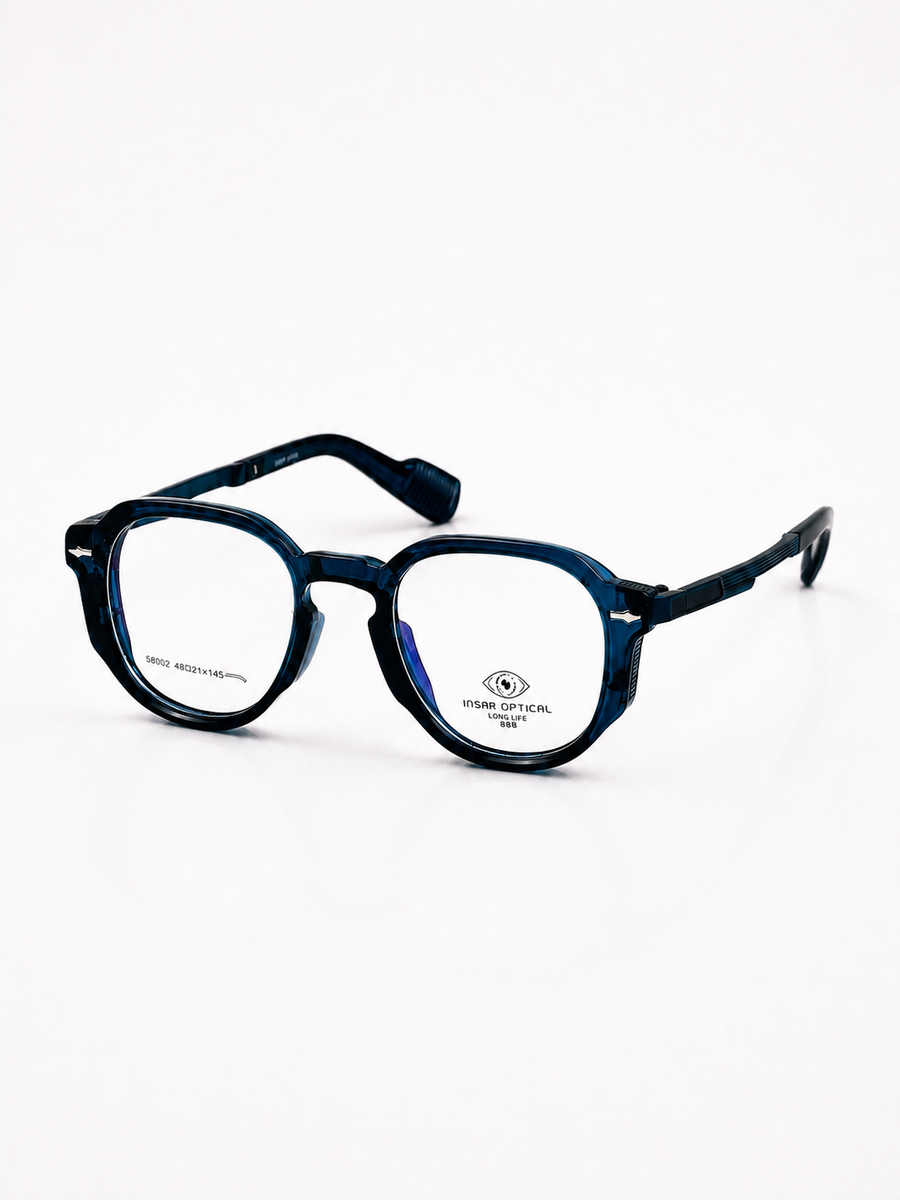 Moscot – 58002 - 48 – Blue – Metal - Acetate - Optics – Unisex