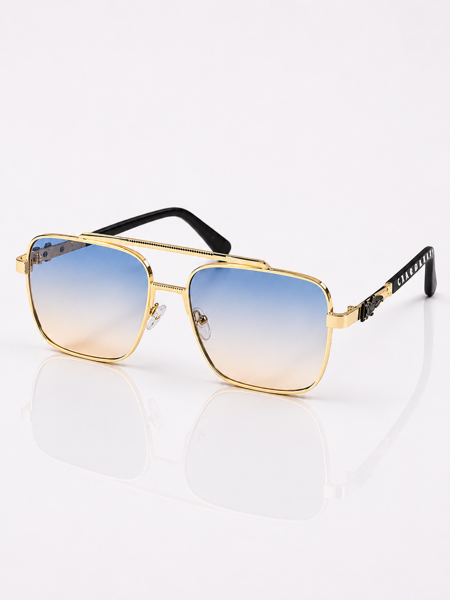 Cartier – 5036 - 52 – Golden Multi – Metal - Sunglasses – Unisex
