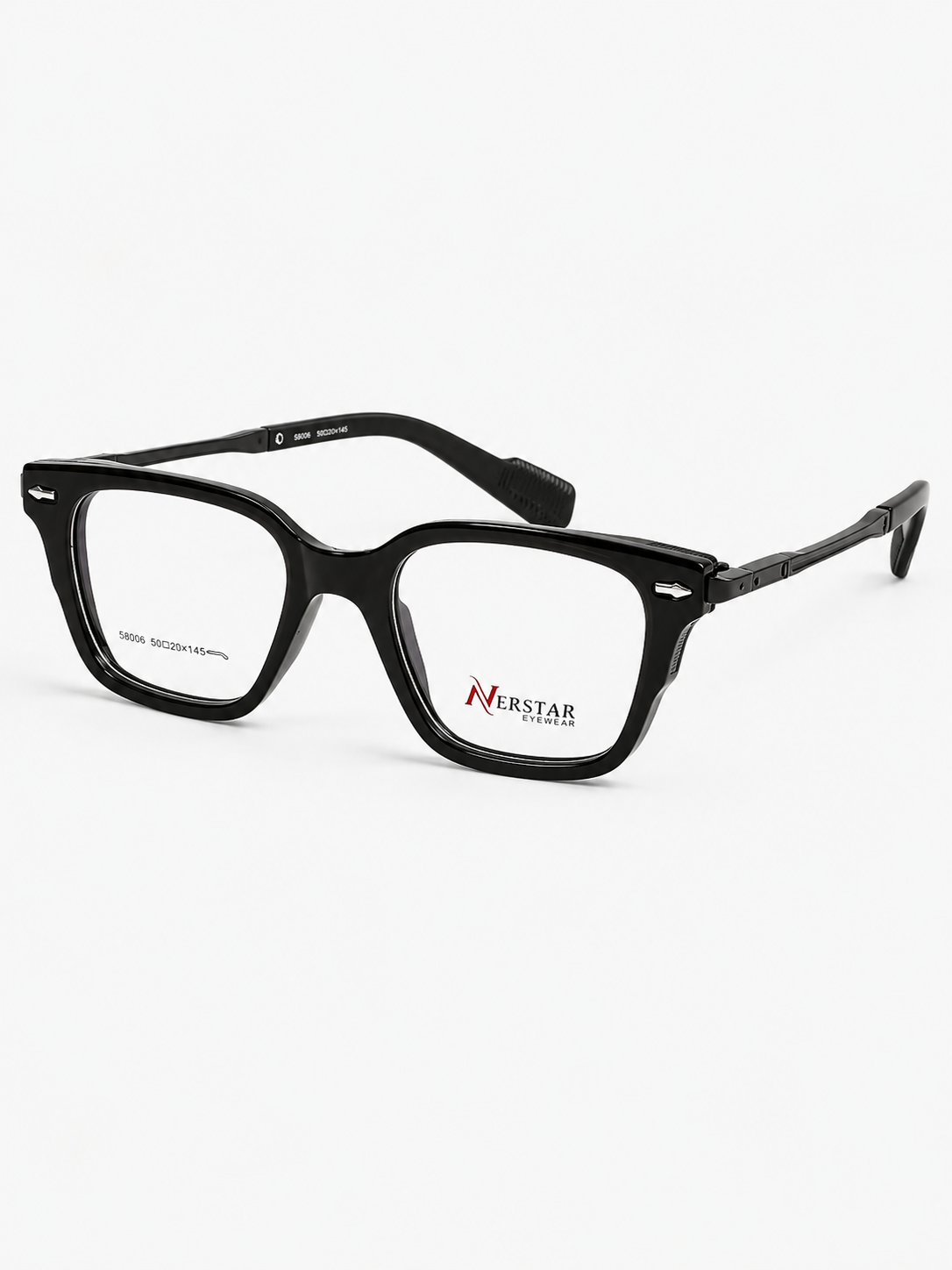 Moscot – 58006 - 50 – Brown – Metal - Acetate - Optics – Unisex
