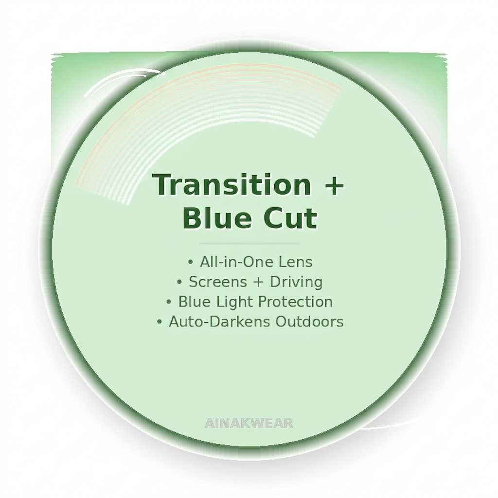 Transition Plus Blue Cut